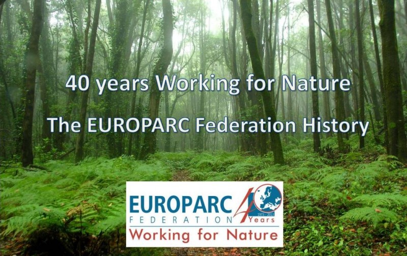 Il poster del 40° anniversario di Europarc