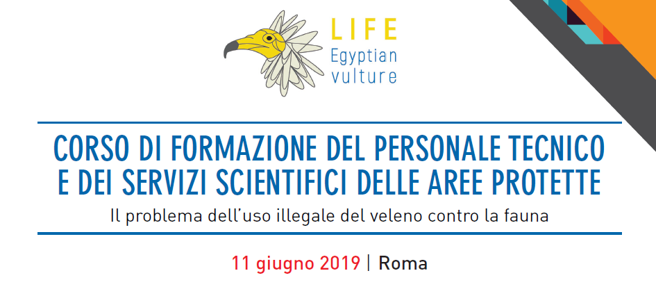 Corso di formazione di Federparchi per il personale tecnico e scientifico delle Aree protette su l’uso illegale del veleno contro la fauna, Roma 11 giugno